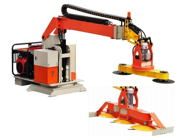 车载式双刀架公路绿篱修剪机 QX-5000S